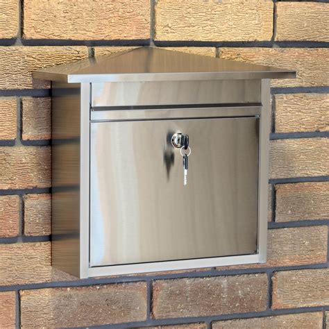 metal outdoor post box|outside post boxes for house.